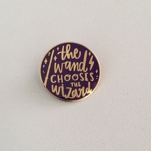 🍏50% OFF/3+...the wand CHOOSES THE wizard Pin (Harry Potter)